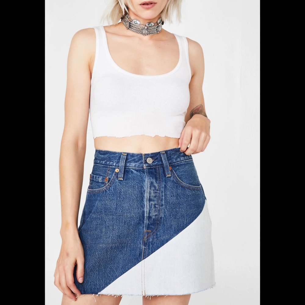 Levi's Denim Mini Skirt